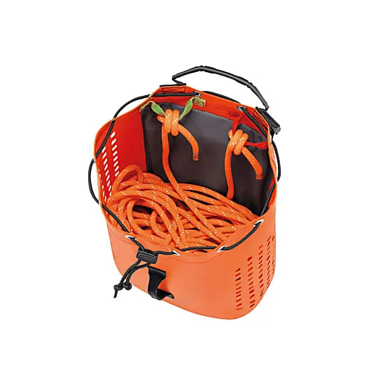 25L Canyoning Rope Bag Waterproof TPU Backpack Multiple Drain Holes for Kayaking Drifting