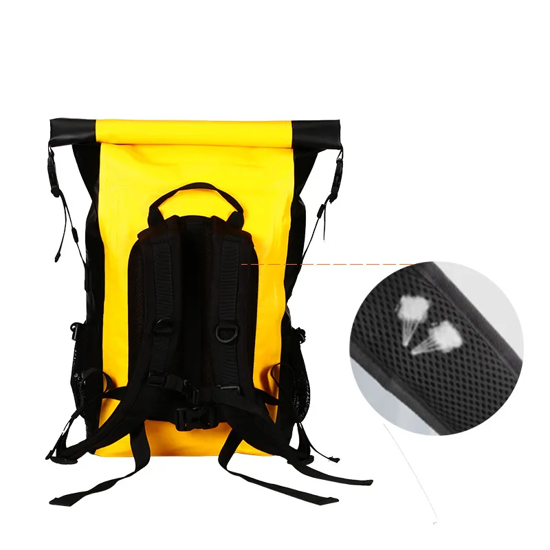 Leyi Bag 500d PVC Roll Top Custom Logo, Large Waterproof School Backpack 2023, Travel Sports Waterproof Hiking Bag Gym Bag