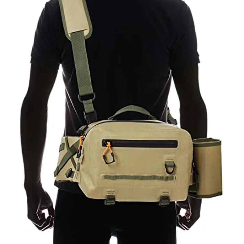 Leyi Waterproof Nylon Wholesale Leisure Fanny Pack Waist Men Crossbody Shoulder Bag