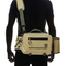 Leyi Waterproof Nylon Wholesale Leisure Fanny Pack Waist Men Crossbody Shoulder Bag