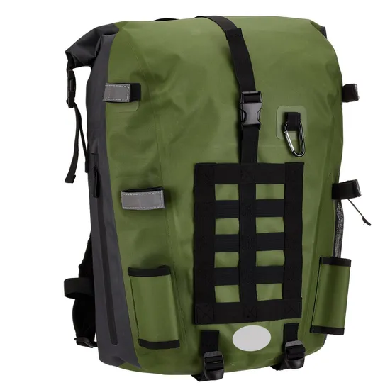 Leyi Custom Logo Waterproof Fabric Backpack Fly Fishing Boat Rod Bag Camo with Logo Waterproof Leisure Bag