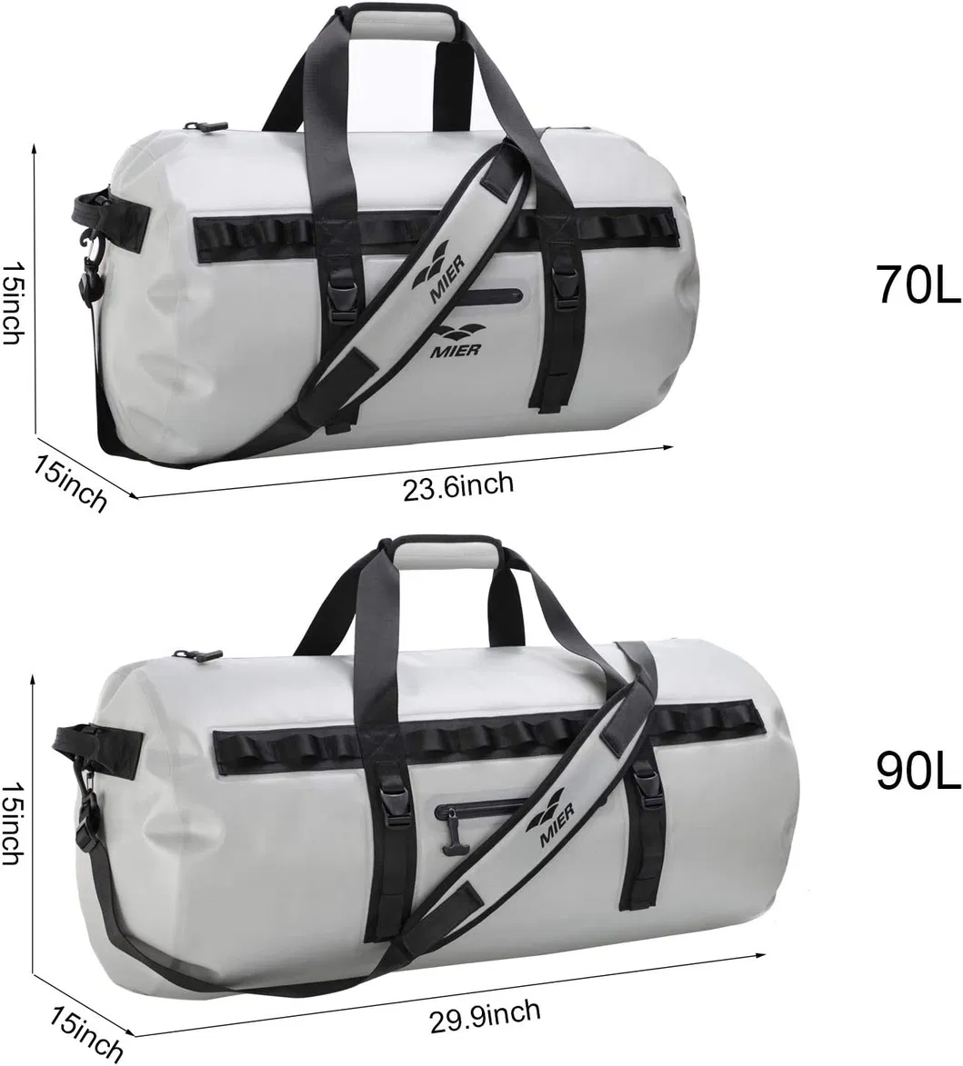 Leyi Wholesale Custom Logo PVC Unisex Outdoor Activities Travel Hiking Swimming Waterproof Duffel Dry Bag