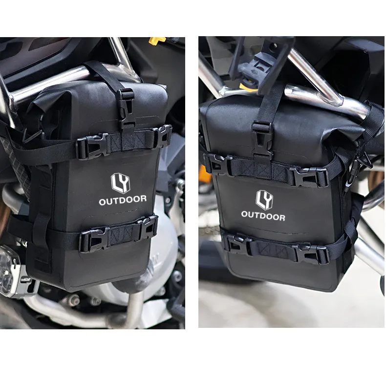 Leyi Waterproof Motorcycle Riding Sports Waist Backpack Buckle Folding Unisex Custom Logo Saddle Bag
