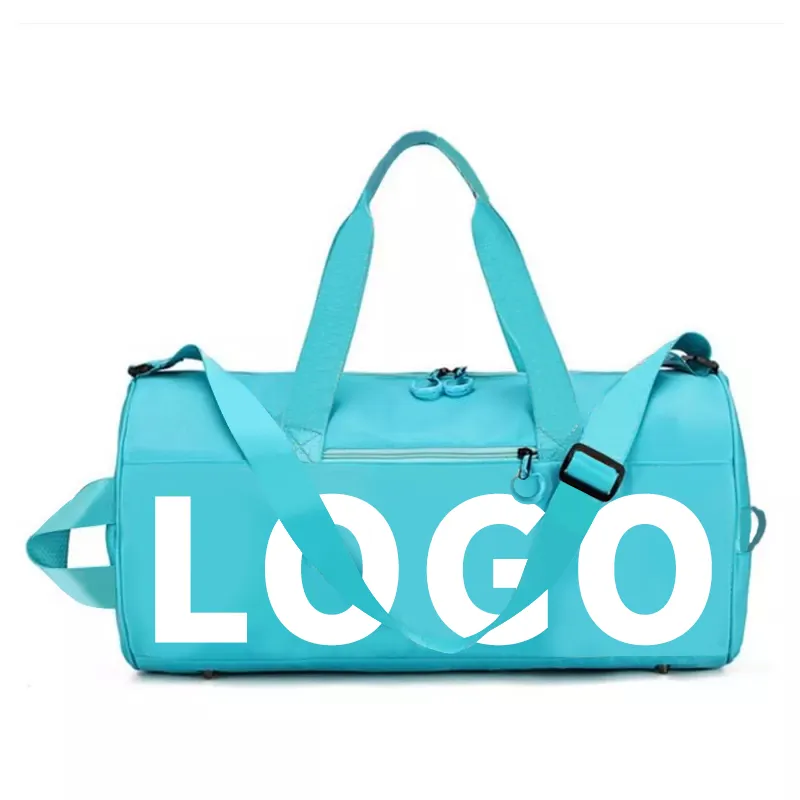 Leyi Gym Duffle Bag Outdoor Duffel Weekend Sports Gym Bag with Shoe Bag