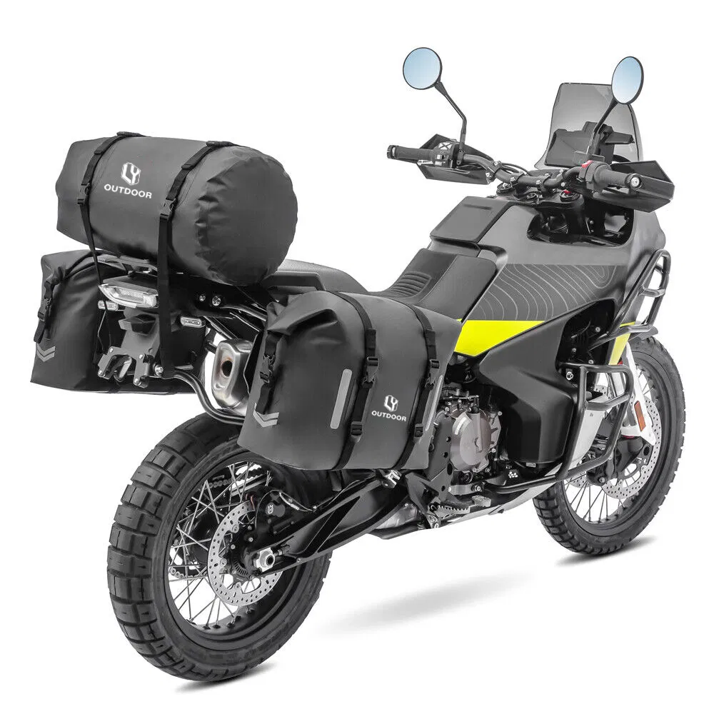 Leyi Customized Waterproof Roll Motorcycle Travel Outdoor Accessories Backpack Duffel Tail Saddle Dry Luggage Bag