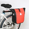 Leyi 2024 New Bicycle Saddle Bag Rainproof, Large Capacity Bicycle Saddle Bag Luggage Rack MTB Bike Travel Bag Custom Logo