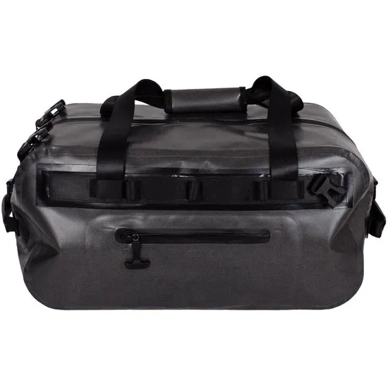 Leyi Luxury Duffel Bag Outdoor Luggage Travel Bag, PVC Duffel Bag L Backpack, Oil Waxy Leather Gym Duffel Travel Bags for Men