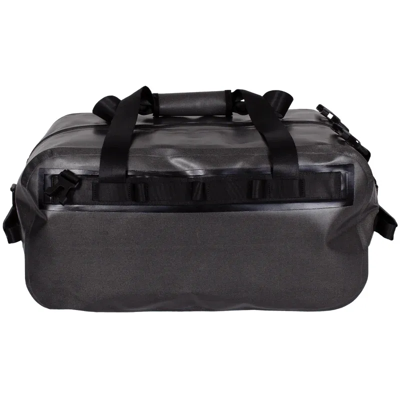 Leyi Luxury Duffel Bag Outdoor Luggage Travel Bag, PVC Duffel Bag L Backpack, Oil Waxy Leather Gym Duffel Travel Bags for Men