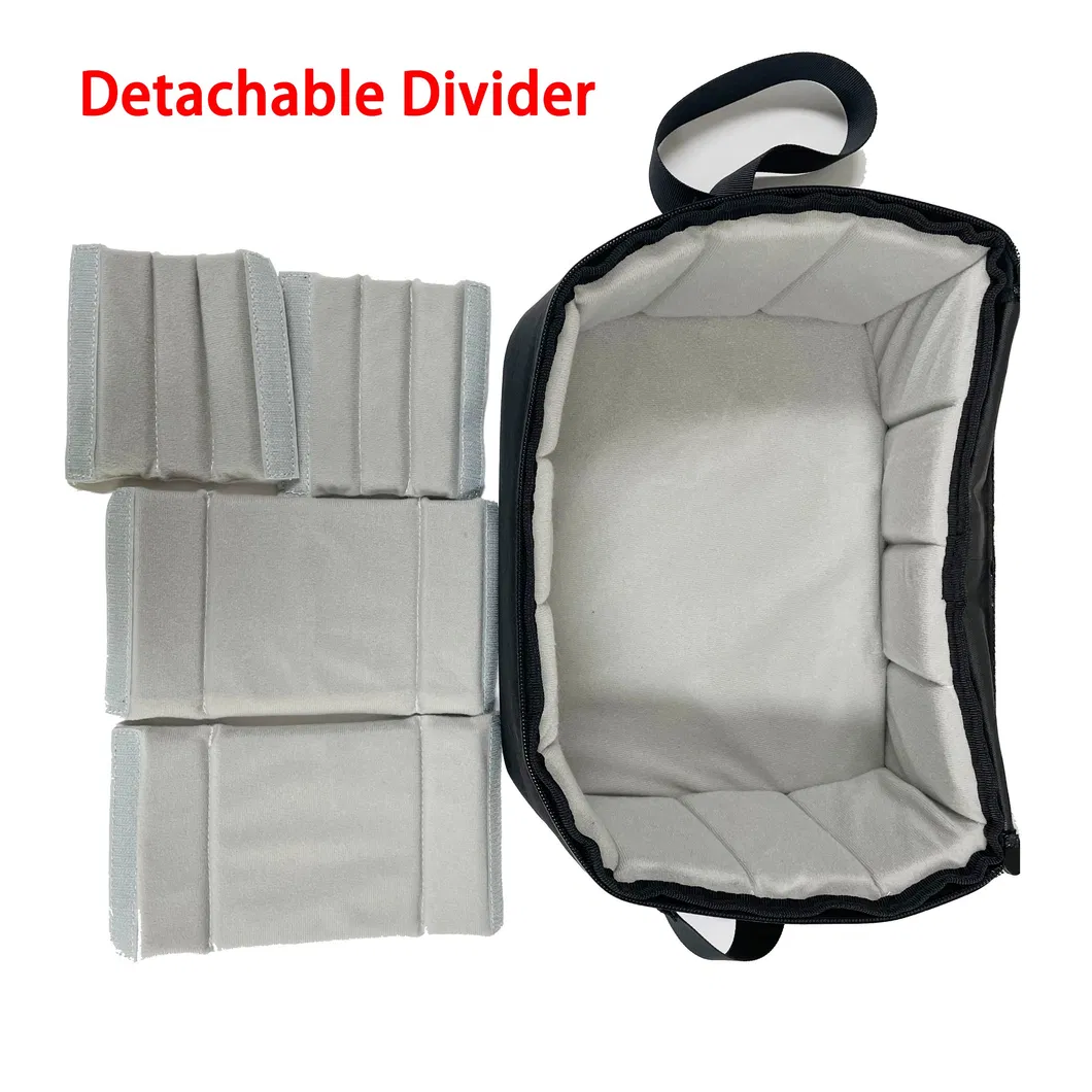 Wholesale Custom Logo Digital Gear Camera Shoulder Bags Detachable Divider Compartment Waterproof Travel Hiking Camera Bag