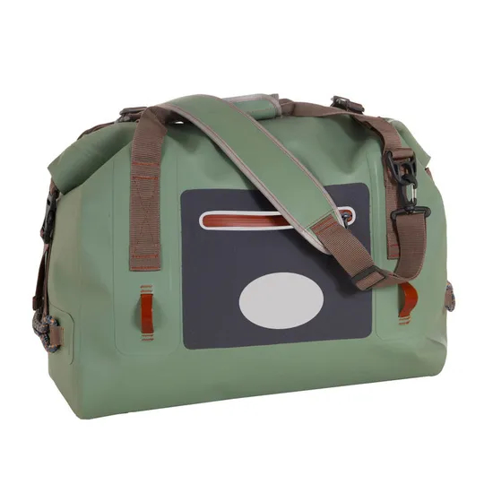 Leyi High Quality Foldable Travel Duffel Bag Leather Waterproof Duffel Large Travel Sport Bag White Duffle Bag Custom Logo
