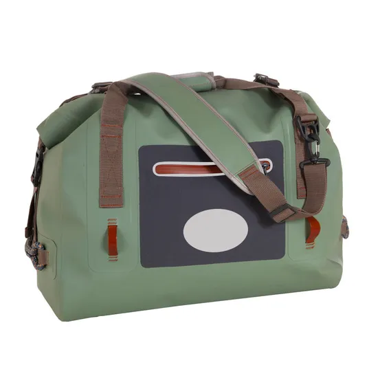 Leyi High Quality Foldable Travel Duffel Bag Leather Waterproof Duffel Large Travel Sport Bag White Duffle Bag Custom Logo