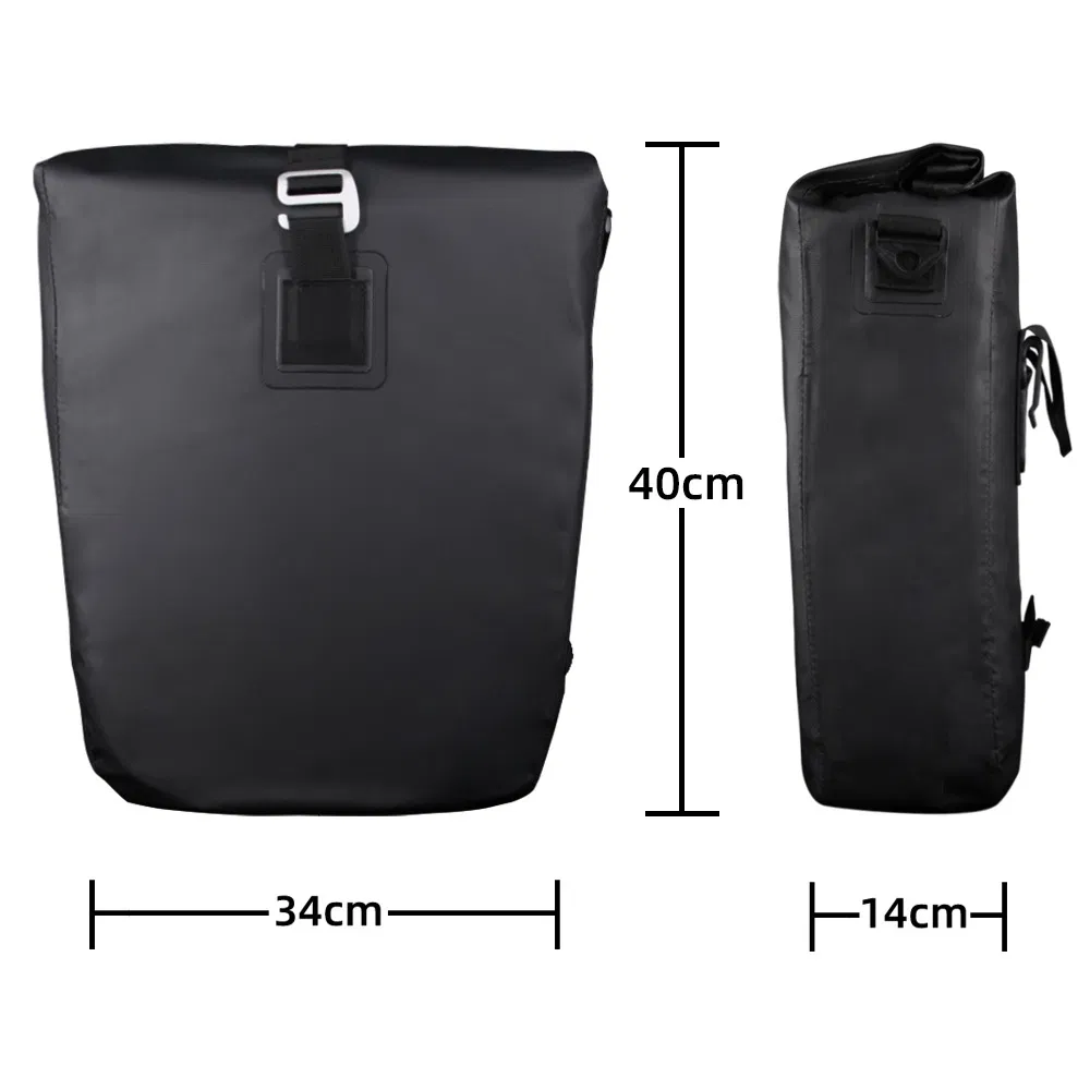 Leyi Bike Bags Saddle Bicycle Waterproof, Bicycle Pannier Rack Bag, Bag Outdoor Cycling Pouch Riding Pack Bag for Bike