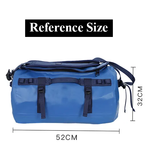 Leyi 60L PVC Waterproof Customised Duffle Bag, Gym Bag for Women Sports Travel Duffel Backpack, Sport Duffle Bag and Backpack