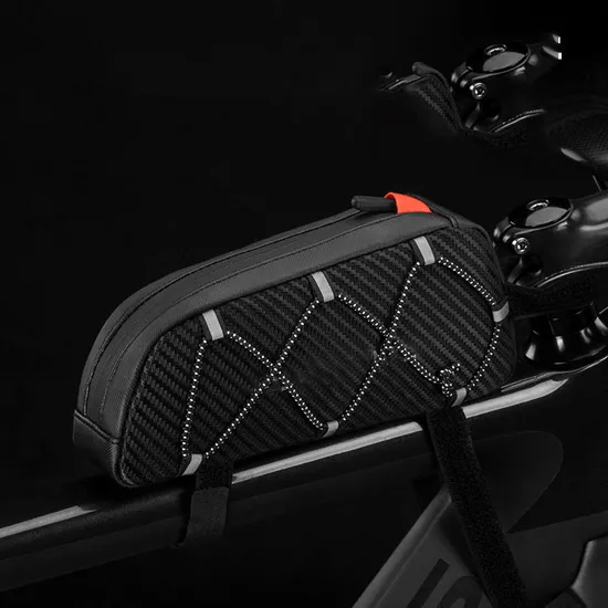 Leyi Wholesale Waterproof Bike Phone Bag Bicycle Bag Frame Front Top Bicycle Front Beam Bag Bicycle Anti-Beam Belt