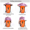 PVC Waterproof Bike Cycling Side Bag Bicycle Pannier Bag Rainproof Cycling Riding Tool Bags
