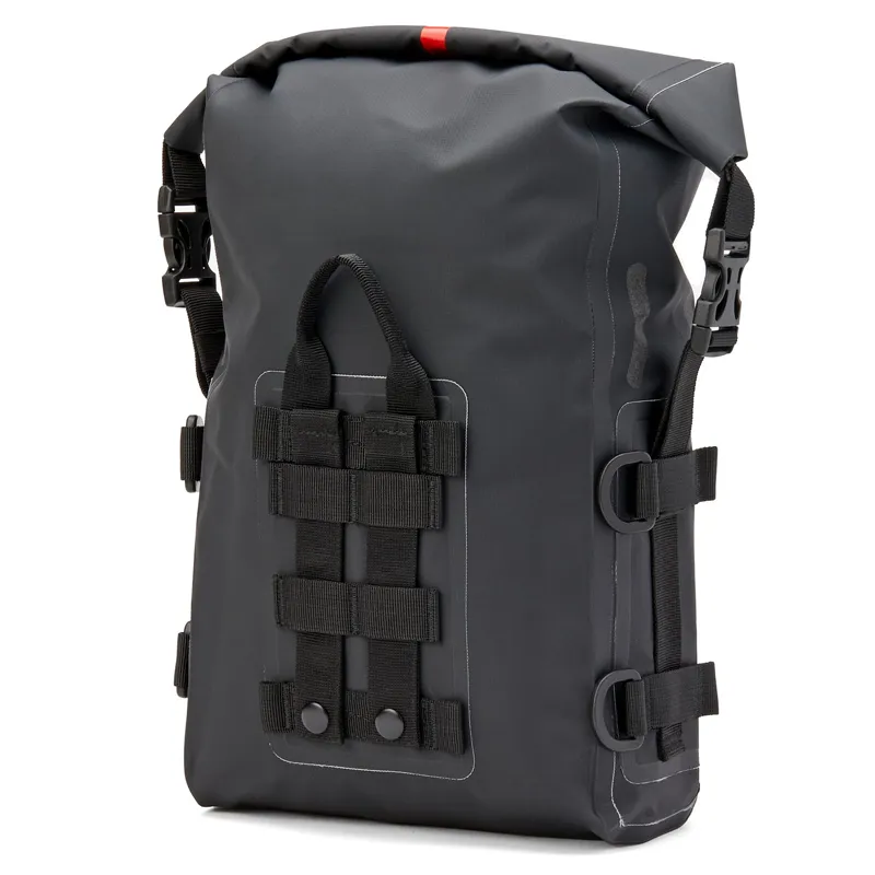 Leyi High Quality Dry Backpack Bag for Motorcycle Leather Motorcycle Tail Bag Motorcycle Saddle Bags Waterproof