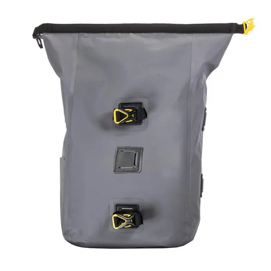 Comfortable Waterproof Roll-Top Waist Pack Fly Fishing Organizer Bag with Padding Shoulder Strap