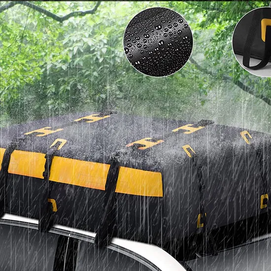 Leyi 2024 New Car Roof Luggage Bag, Waterproof Car Roof Bag All Vehicles SUV with Roof Bag Anti-Tear