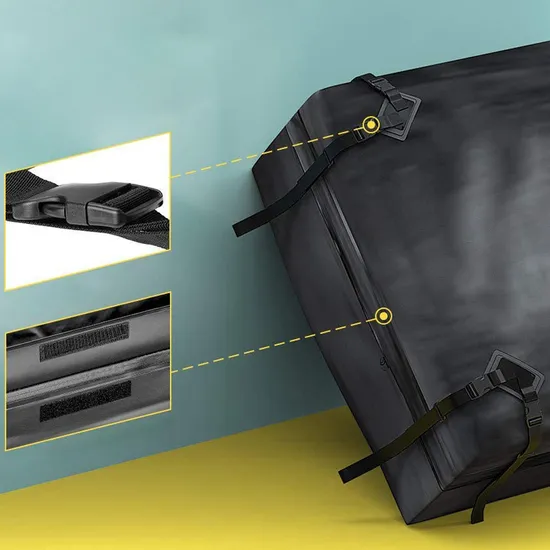 Leyi All Vehicles SUV with Roof Bag Anti-Tear 2024 New Car Roof Luggage Bag Waterproof Car Roof Bag