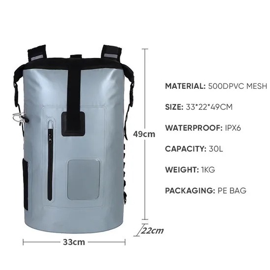 Leyi High Quality Waterproof Travel Backpack Waterproof Backpack Bag Waterproof Durable Bag Men Leather Travel Bags