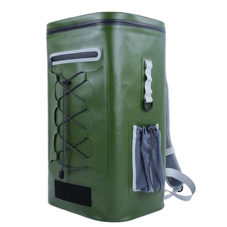 Large Capacity Waterproof Green Backpack Travel Multifunctional Bag Waterproof Backpack Hiking Camping Traveling Dry Bag