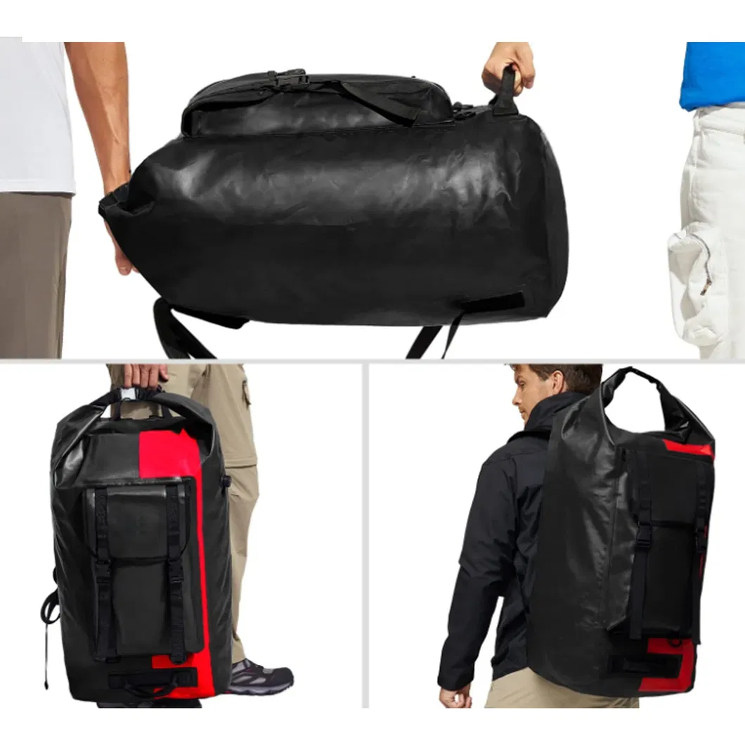 Extra Large Heavy-Duty Waterproof Travel Duffel Bag Custom Logo Outdoor Travel Duffle Bag Waterproof Backpack