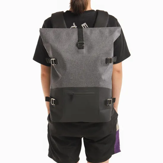 Outdoor Waterproof Backpack 25L TPU Tarpaulin Dry Bag Waterproof Camping Bag