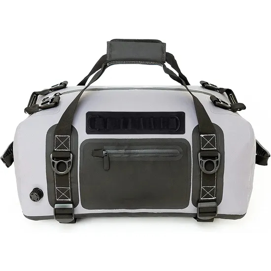 Leyi Outdoor Waterproof Backpack TPU PVC Shoulder Tote Travel Duffel Bag