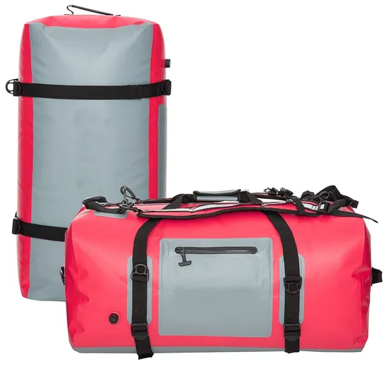 OEM ODM Outdoor PVC Tarpaulin Duffle Bag Waterproof Sport Gym Duffel Bag for Travel Camping