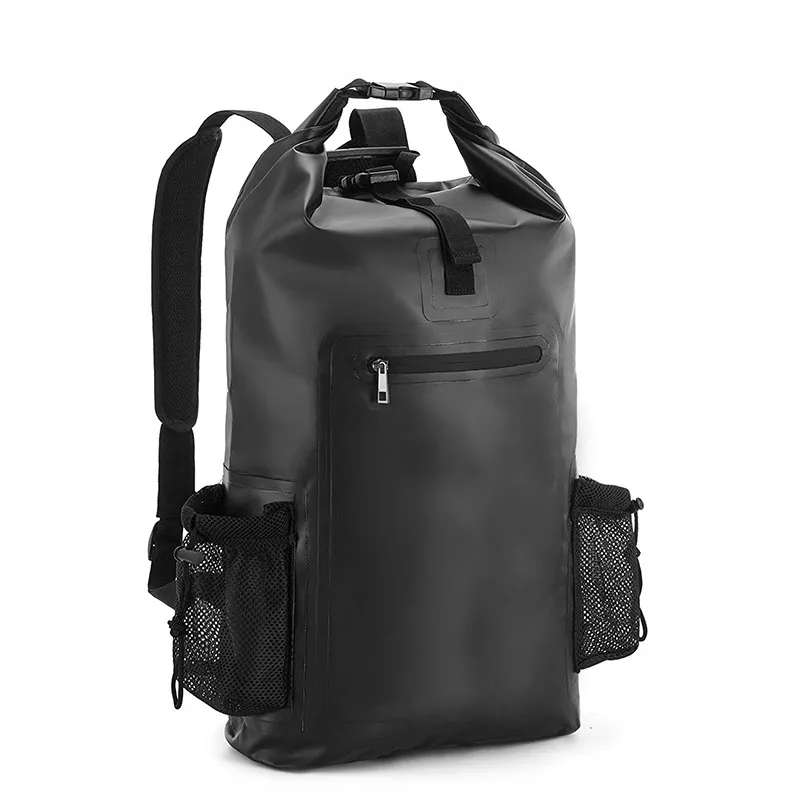 Leyi PVC Camping Mountain Travel Bags Backpack, Backpack for Outdoor Hiking Travel Daily Unisex Outdoor Waterproof Bag