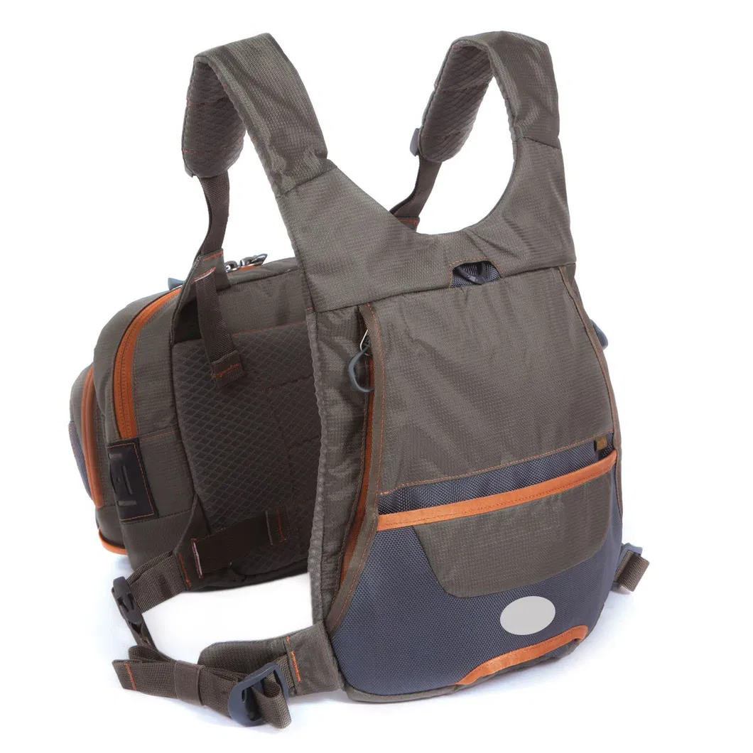 Leyi Customised New Style Waterproof Fly Fishing Vest Backpack Waterproof Tackle Bag