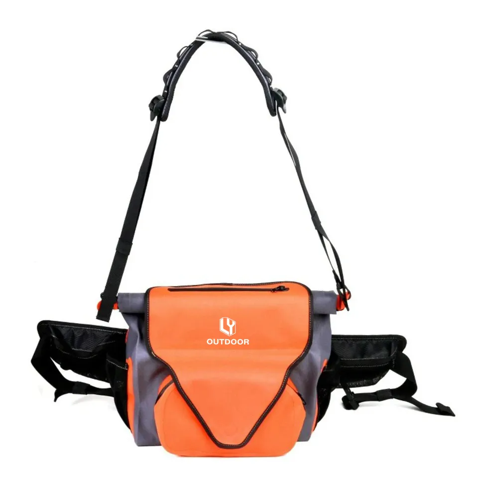 Leyi Wholesale Single Shoulder Multifunctional Sports Water Resistant Mens Waist Bag