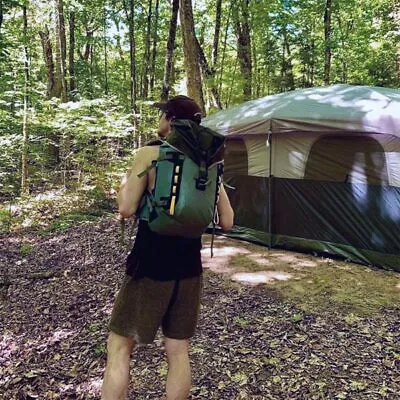 Large Capacity Outdoor Camping Hiking Climbing Travel Waterproof Bicycle Backpack Dry Travel Waterproof Bicycle Bag