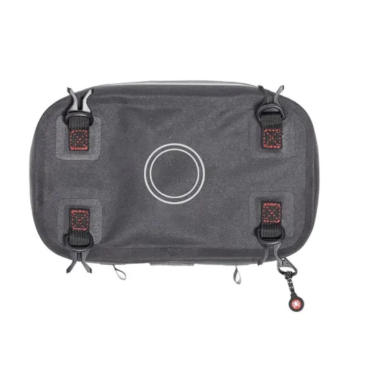 Leyi Lightweight Motor License Black Tank Motorcycle Front Backpack Outdoor Tarpaulin Bike Bag