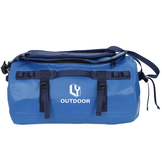 Leyi Hot Style Factory Price Custom Large Capacity Outdoor Camping Sport Backpack Waterproof Dry Duffel Bag