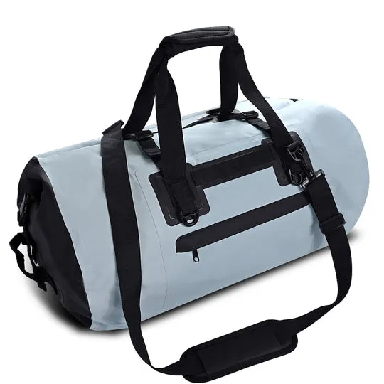 Leyi High-Capacity Custom Outdoor Hiking College Backpack Waterproof Drable Leather Travel Duffel Bag