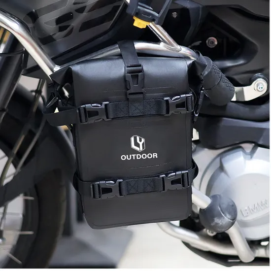 Leyi Waterproof Motorcycle Riding Sports Waist Backpack Buckle Folding Unisex Custom Logo Saddle Bag