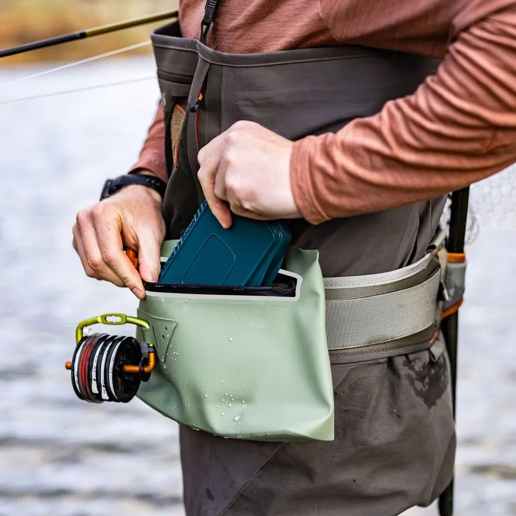 Leyi Wholesale Customization Canvas Outdoor Backpack Sport Waterproof Waist Fishing Bag