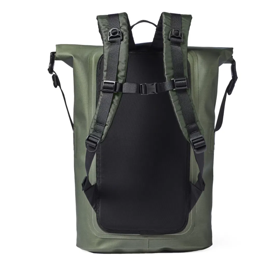 Leyi Custom Hiking 120L Camping Bag, Large Capacity Durable Outdoor Leather Backpack, Dry Bag Backpack Waterproof