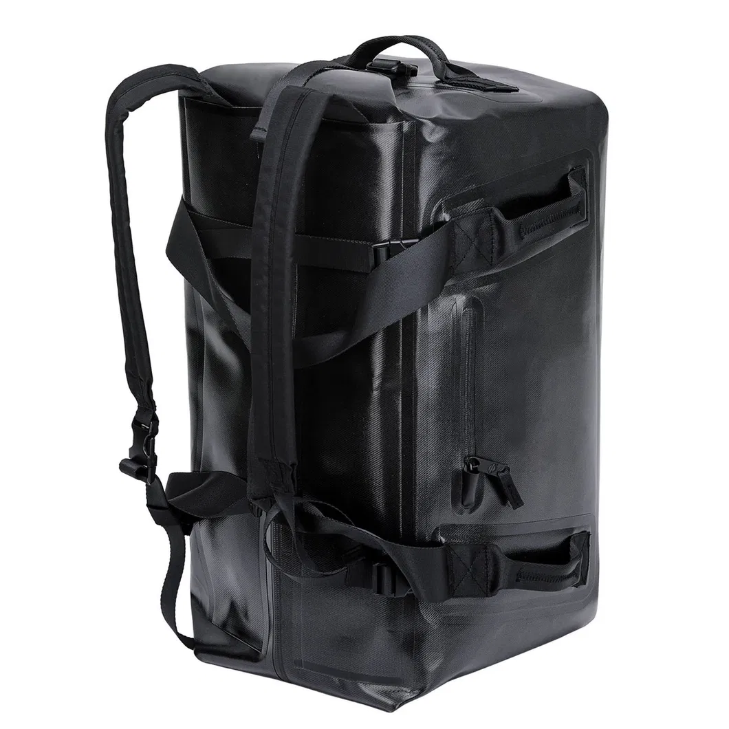 Leyi Customised Duffle Bag Waterproof Luggage Travel Leather Duffle Weekend Bag Leather Carry on Bag Travel Tote Duffel Bag