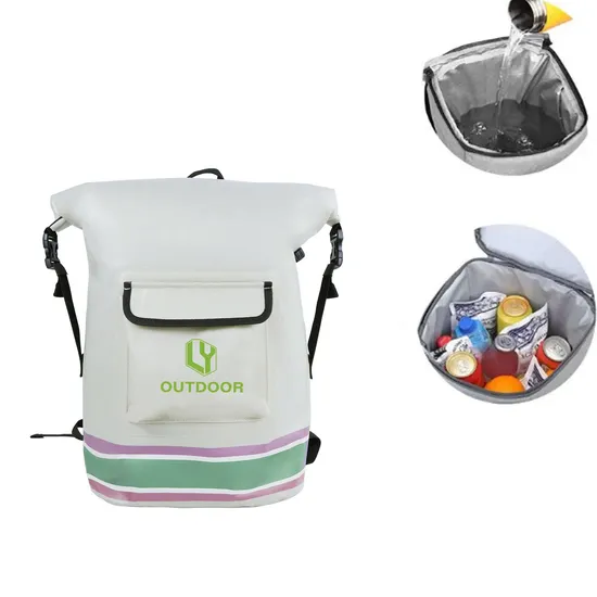 Custom Logo Insulation Backpack Outdoor Waterproof Bag Picnic Backpack Large Capacity Refrigerated Ice Bag