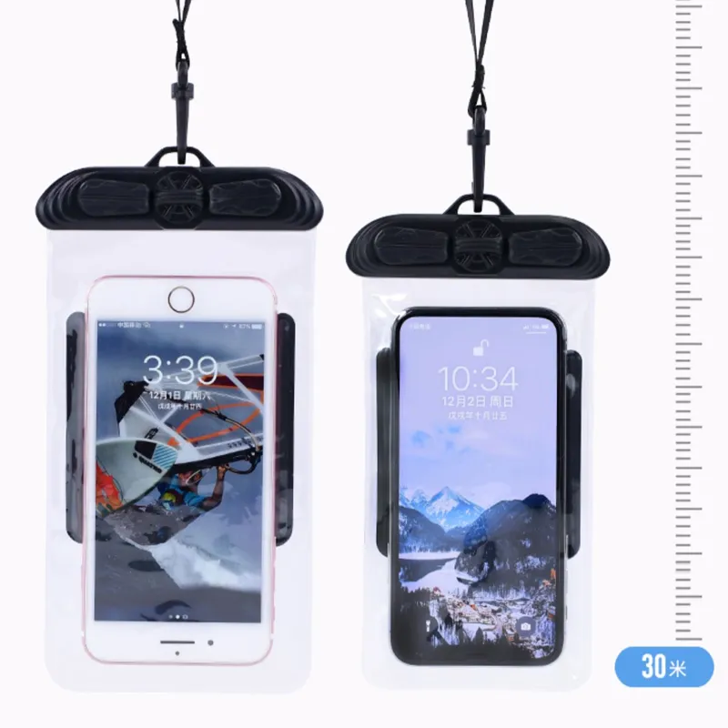 Outdoor Universal Waterproof Phone Pouch Underwater Waterproof Cell Phone Case Dry Bag for Mobile