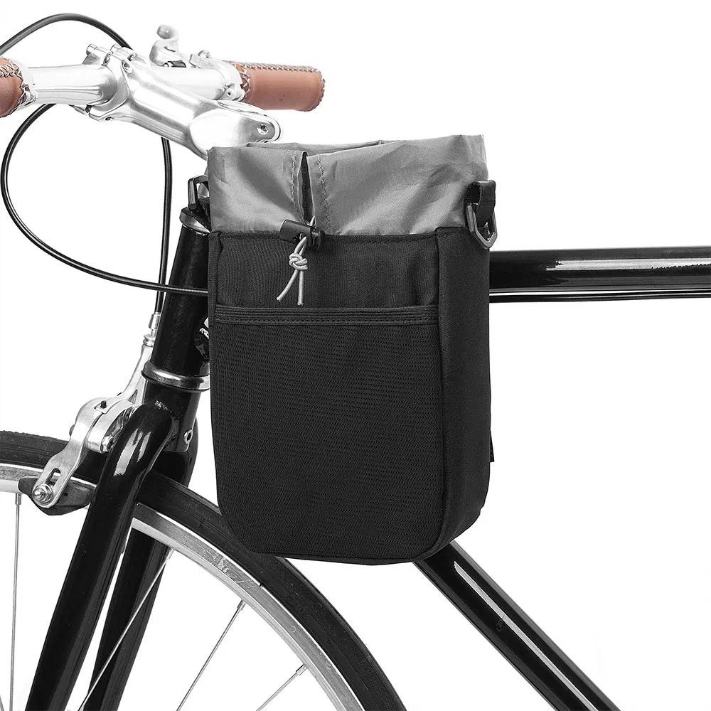 Leyi Custom Bicycle Basket Handlebar Bag Bike Front Bicycle Front Frame Handlebar Bag Bicycle Top Tube Bag