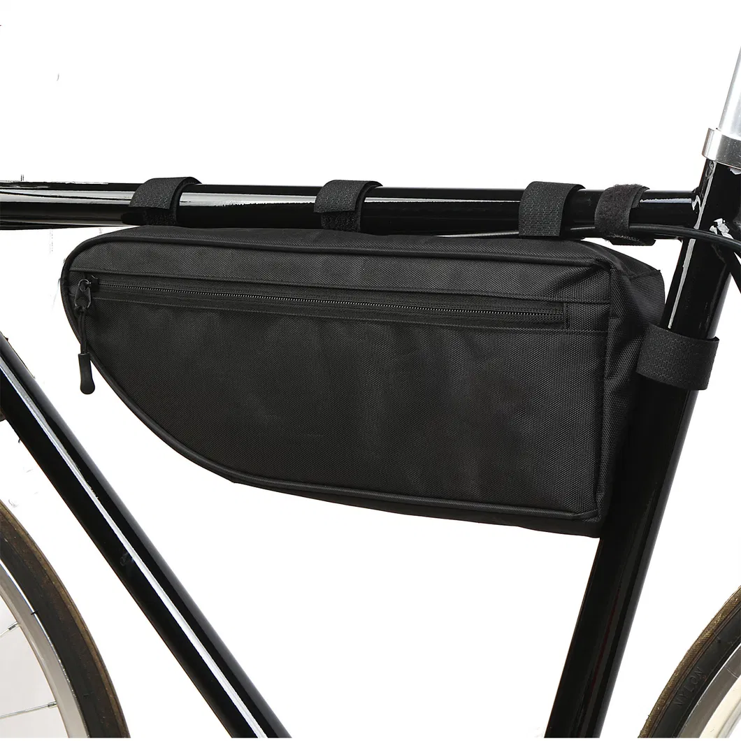 Leyi Front Tube Reflective Strip Bicycle Handlebar Bags, Bicycle Frame Bag, Holder Bike Phone Bag Bicycle Accessories Bags