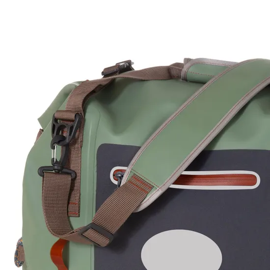 Leyi High Quality Foldable Travel Duffel Bag Leather Waterproof Duffel Large Travel Sport Bag White Duffle Bag Custom Logo