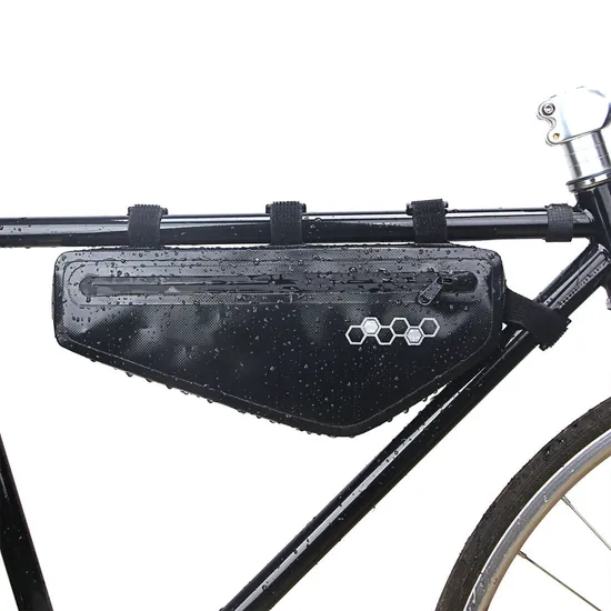 Triangle Bicycle Frame Bag Waterproof Bicycle Triangle Bag Under The Tube Bag Professional Bicycle Accessories Overs