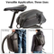 Bike Reflective Rear Rack Bag Water Resistant Bicycle Saddle Panniers 8L Trunk Storage Bag Cycling Back Seat Carrier Pouch