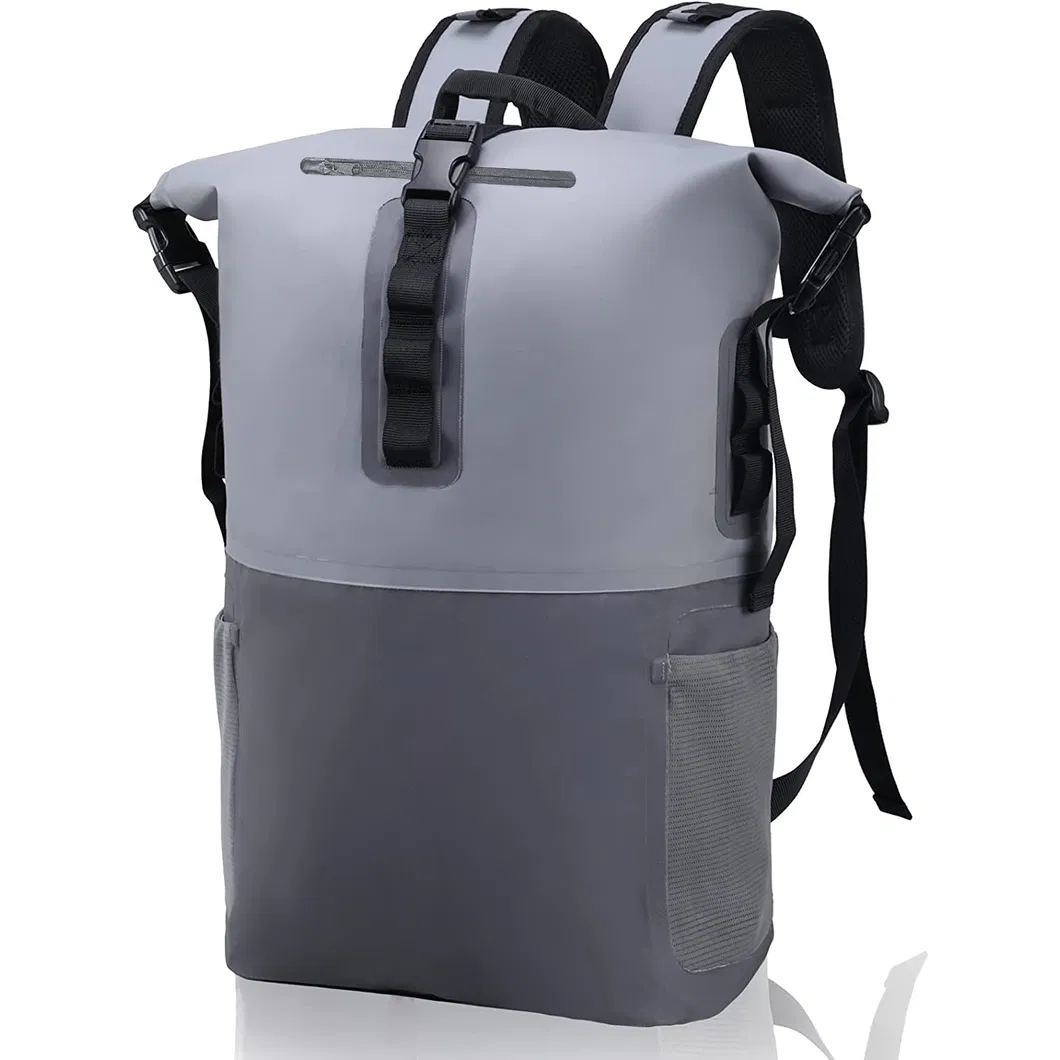 Waterproof PVC Drybag Backpack Roll Top Bag Backpack Dry Bag for Hiking Camping