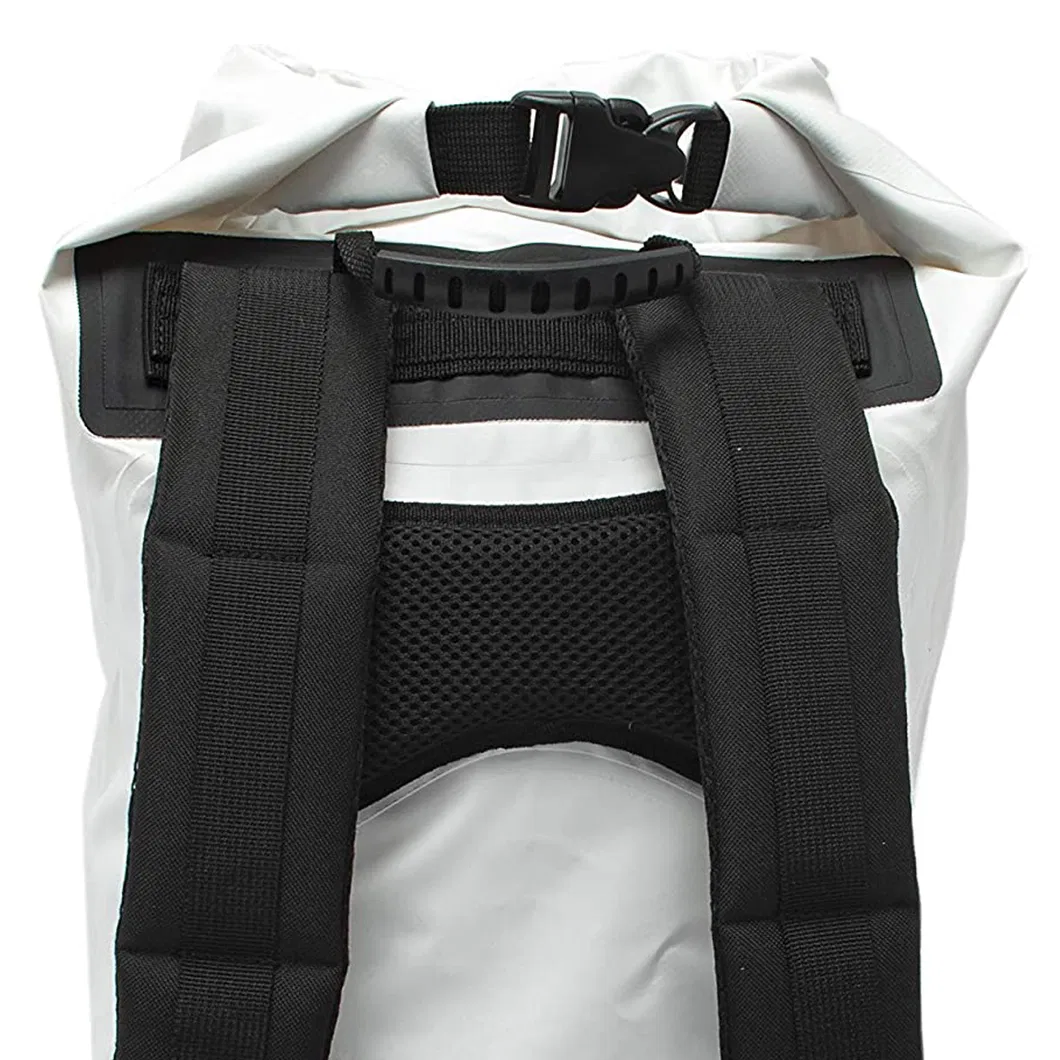 Sport PVC Hiking Travel Backpack Camping Waterproof Tarpaulin Pack Outdoor Roll Top Dry Bag Foldable Waterproof Backpack