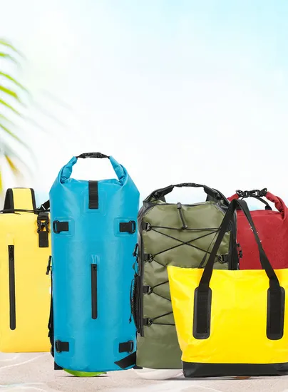 Leyi Bicycle Foldable Waterproof Backpack Roll Top Custom Sport Backpack 35 L Waterproof, Drybag Backpack Wet Dry Bag